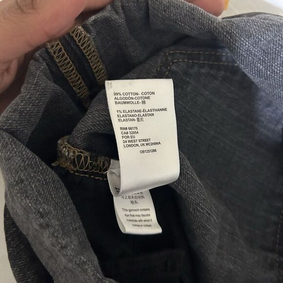 BDG URBAN OUTFITTERS FADED BLACK DENIM HIGH RISE MOM JEAN SHORTS SIZE 26 STRETCH - Picture 7 of 7